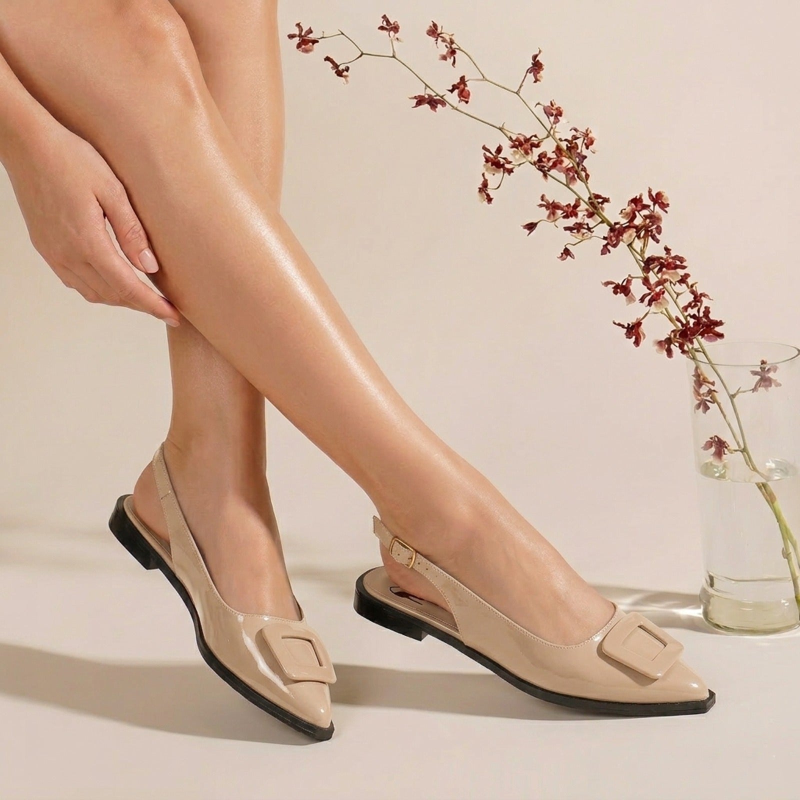 BALETA HEBILLA CUADRADA