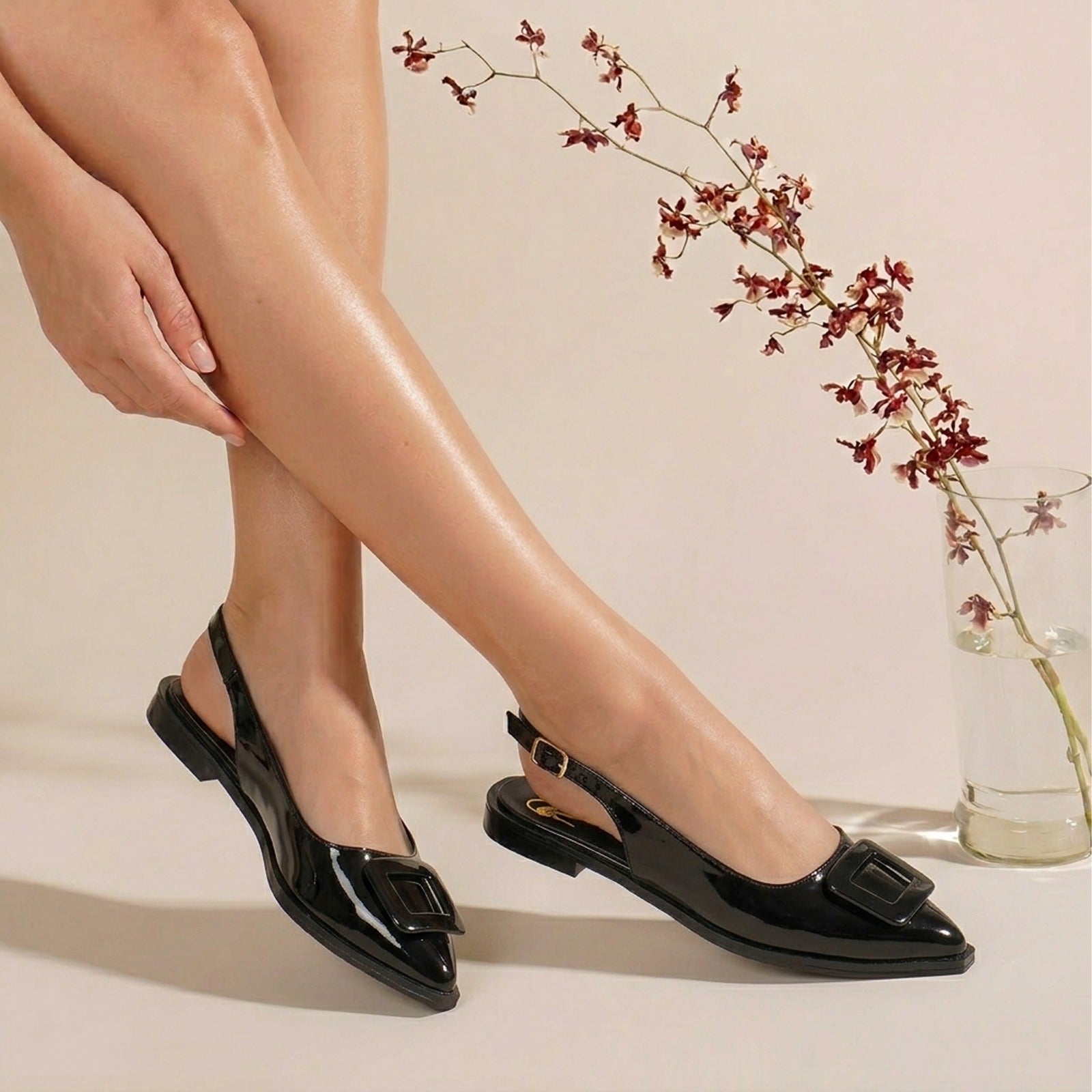 BALETA HEBILLA CUADRADA