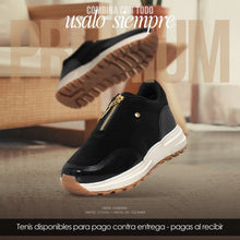 Cargar imagen en el visor de la galería, TENIS  VLZ CASUAL BLACK
