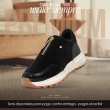 Cargar imagen en el visor de la galería, TENIS  VLZ CASUAL BLACK
