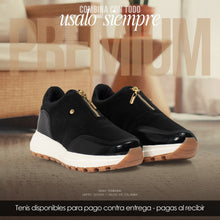 Cargar imagen en el visor de la galería, TENIS  VLZ CASUAL BLACK
