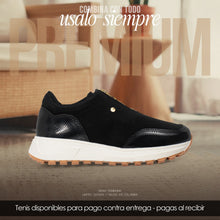 Cargar imagen en el visor de la galería, TENIS  VLZ CASUAL BLACK
