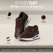 Cargar imagen en el visor de la galería, TENIS  VZ BROWN DAMA
