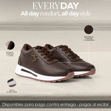 Cargar imagen en el visor de la galería, TENIS  VZ BROWN DAMA
