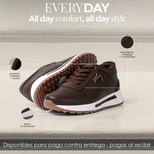 Cargar imagen en el visor de la galería, TENIS  VZ BROWN DAMA
