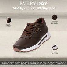 Cargar imagen en el visor de la galería, TENIS  VZ BROWN DAMA
