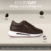 Cargar imagen en el visor de la galería, TENIS  VZ BROWN DAMA
