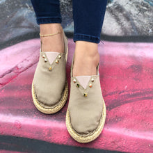 Cargar imagen en el visor de la galería, ESPADRILA MUJER 301 CAMEL
